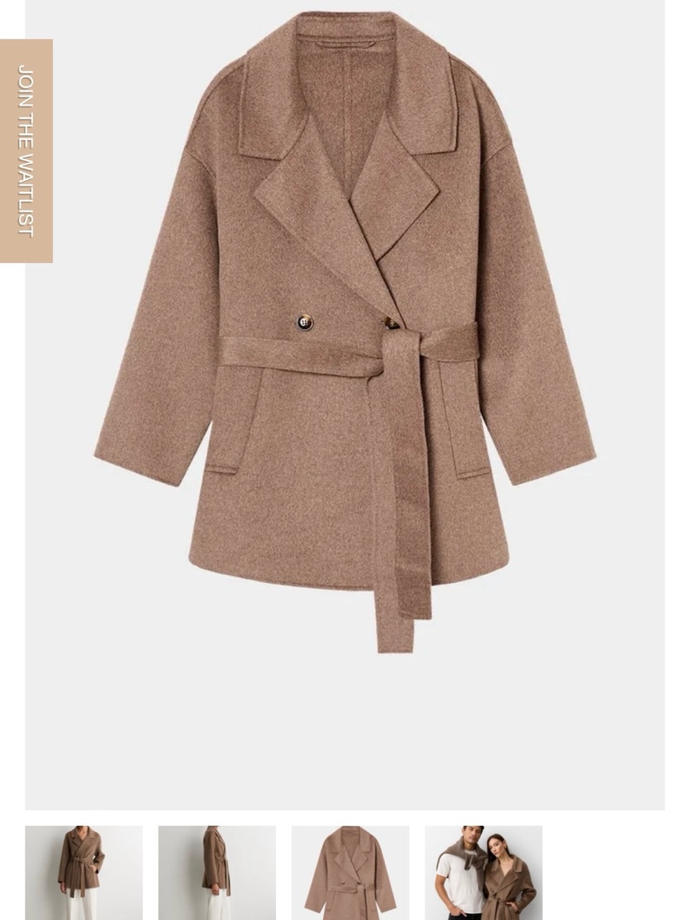 The Curated - The London Jacket - Chocolate Melange - M